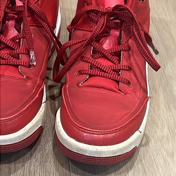 Jordan Flight Youth Sneakers Size 4 Red and Black - Picture 10 of 13